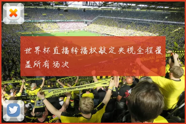 世界杯直播转播权敲定央视全程覆盖所有场次