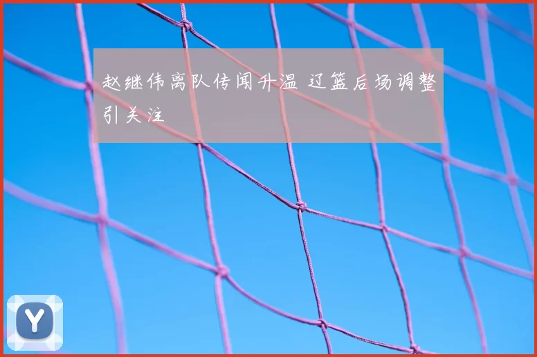 赵继伟离队传闻升温 辽篮后场调整引关注